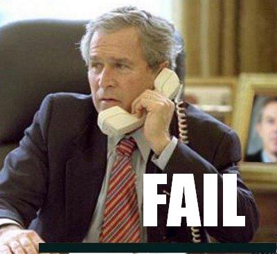Bush FAIL 1